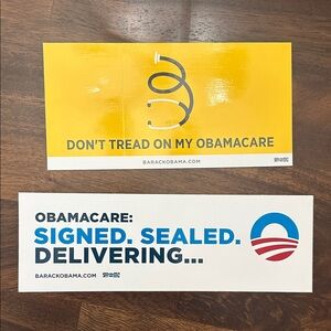 Obamacare Political Stickers Set